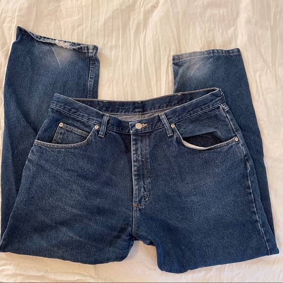 Men’s Wranglers 36x29. Note condition of bottom hem - Picture 1 of 7